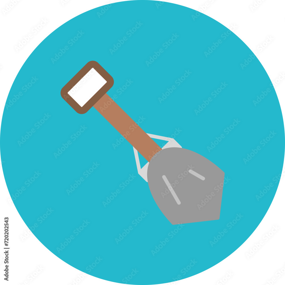 Shovel icon vector image. Can be used for Autumn. Shovel icon vector image. Can be used for Autumn.