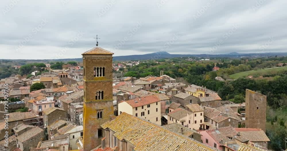 Sutri from Above: A Cinematic Journey through Old Streets, Cathedrals, and Plazas in Touristic Europe. High quality 4k footage Sutri from Above: A Cinematic Journey through Old Streets, Cathedrals, and Plazas in Touristic Europe. High quality 4k footage