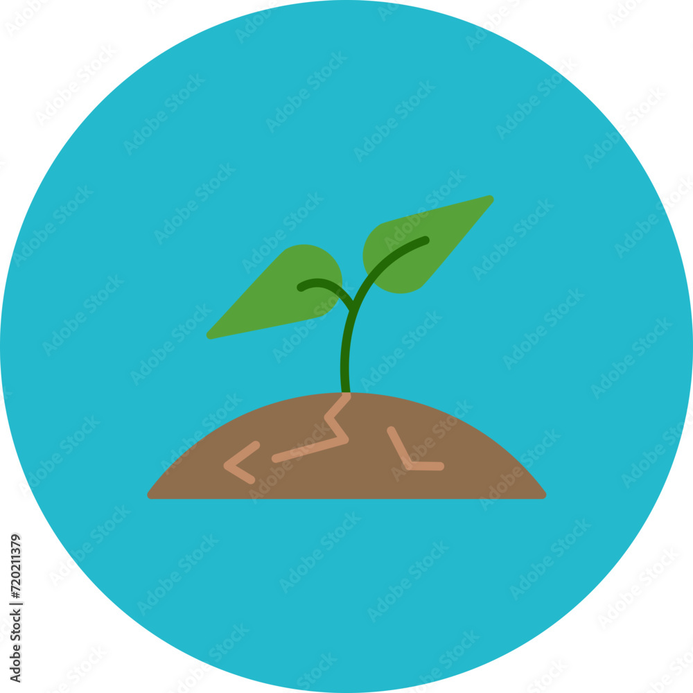 Sprout icon vector image. Can be used for Spring. Sprout icon vector image. Can be used for Spring.