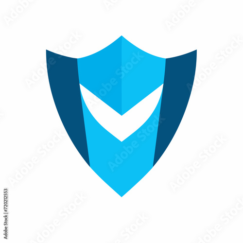 Cybersecurity for financial institutions filled colorful logo. Risk insurance. Design element. Created with artificial intelligence. Ai art for corporate branding, corporate treasury