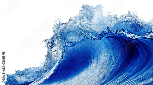 Clear water surface waves photo