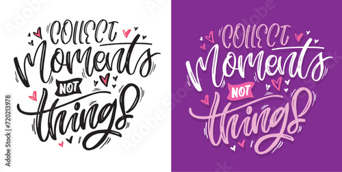Cute hand drawn doodle lettering postcard, lettering print t-shirt design, 100% vector design.