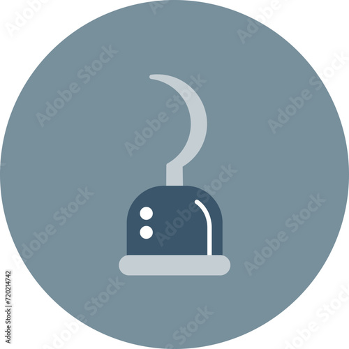 Pirate Hook icon vector image. Can be used for Pirate.