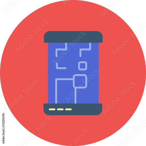 Cryogenic icon vector image. Can be used for Space Technology.
