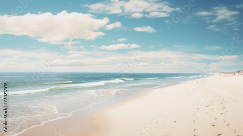 Beautiful beach landscape, Summer Vacation concept, Tropical beach concept