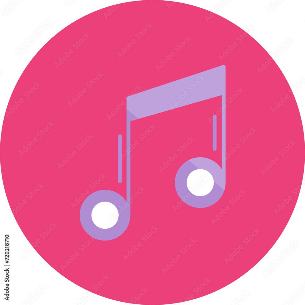 Music Notes icon vector image. Can be used for Party and Celebration. Music Notes icon vector image. Can be used for Party and Celebration.