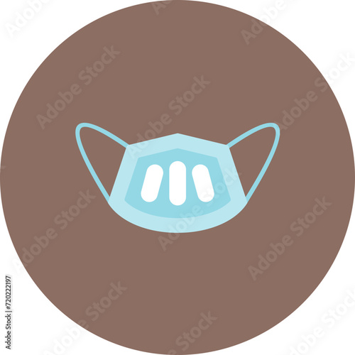 Medical Mask icon vector image. Can be used for Pharmacy.