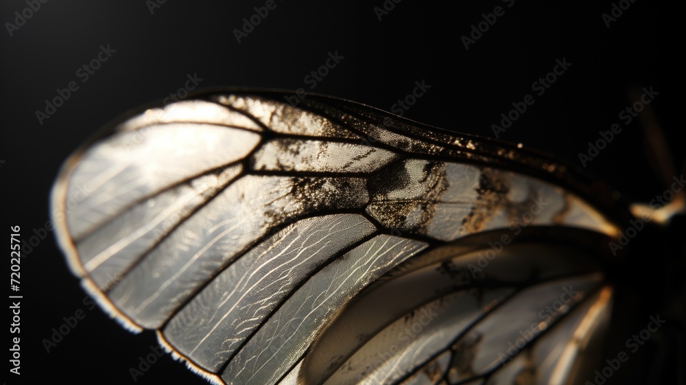 Close-up of a butterfly wing Close-up of a butterfly wing