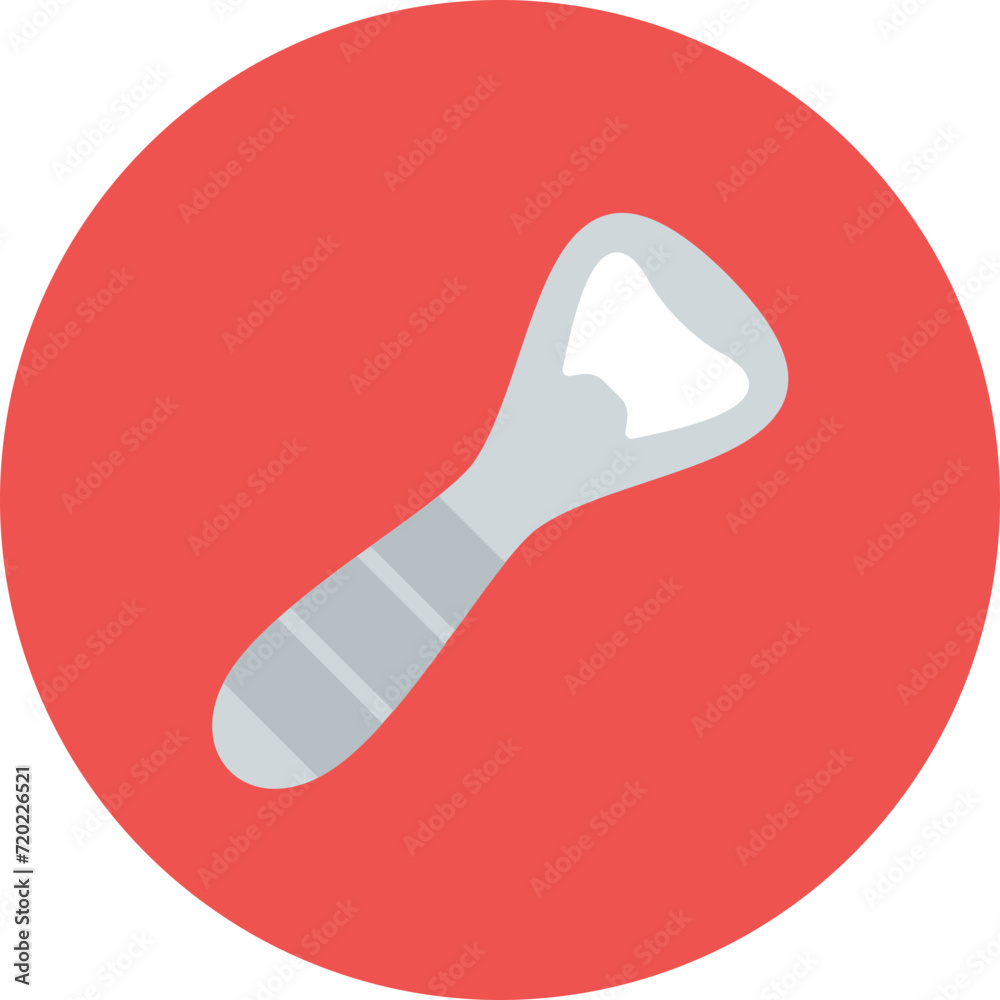 Bottle Opener icon vector image. Can be used for New Year. Bottle Opener icon vector image. Can be used for New Year.