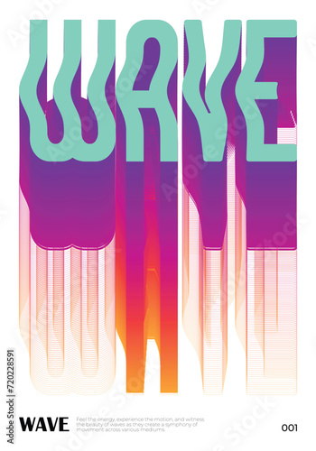 Poster Modern Aesthetic Color Simple