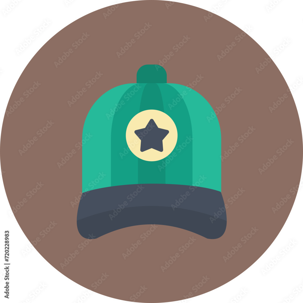Cap icon vector image. Can be used for Clothes. Cap icon vector image. Can be used for Clothes.