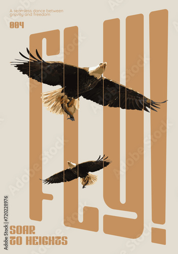 Poster Modern Aesthetic Color Simple