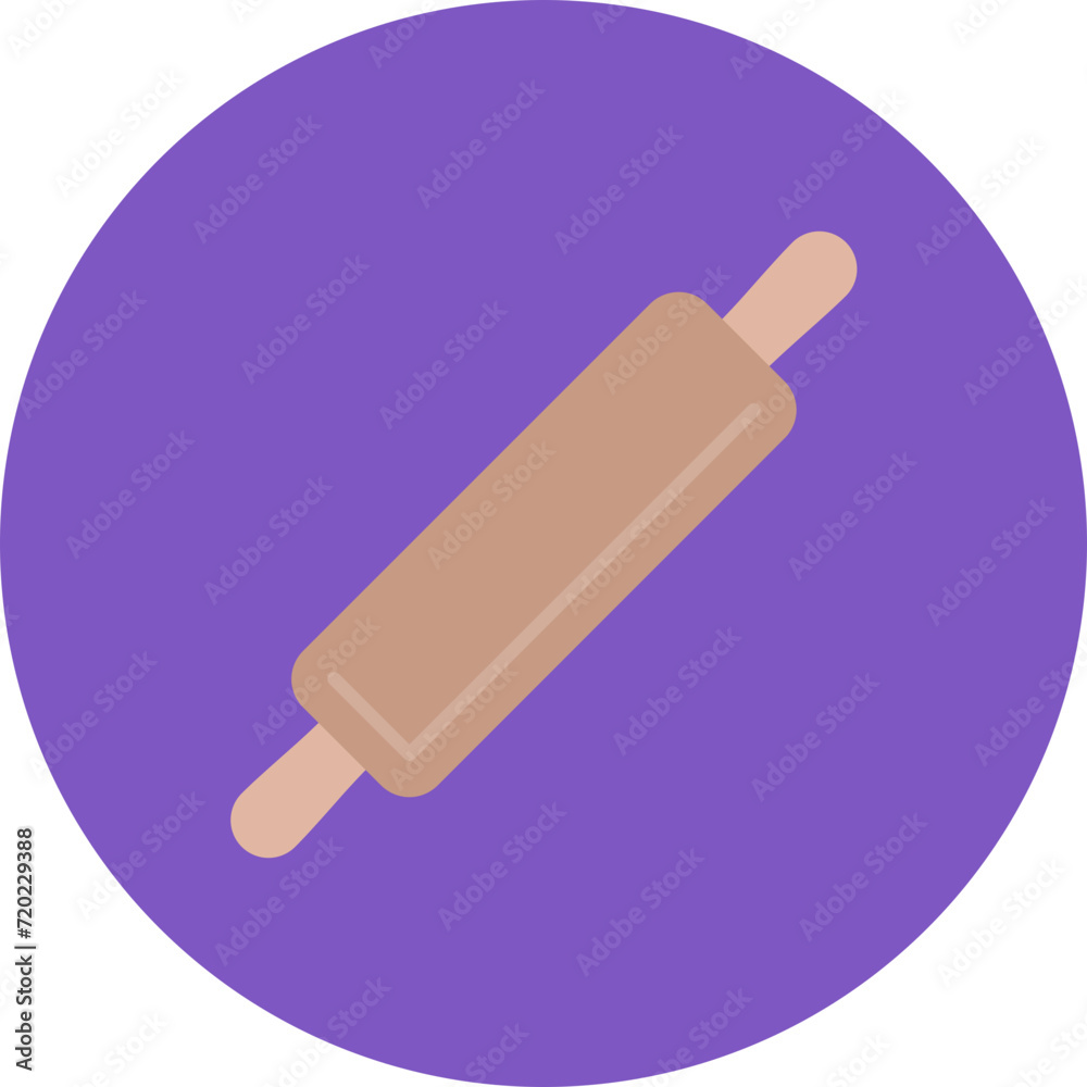 Rolling Pin icon vector image. Can be used for Bakery. Rolling Pin icon vector image. Can be used for Bakery.