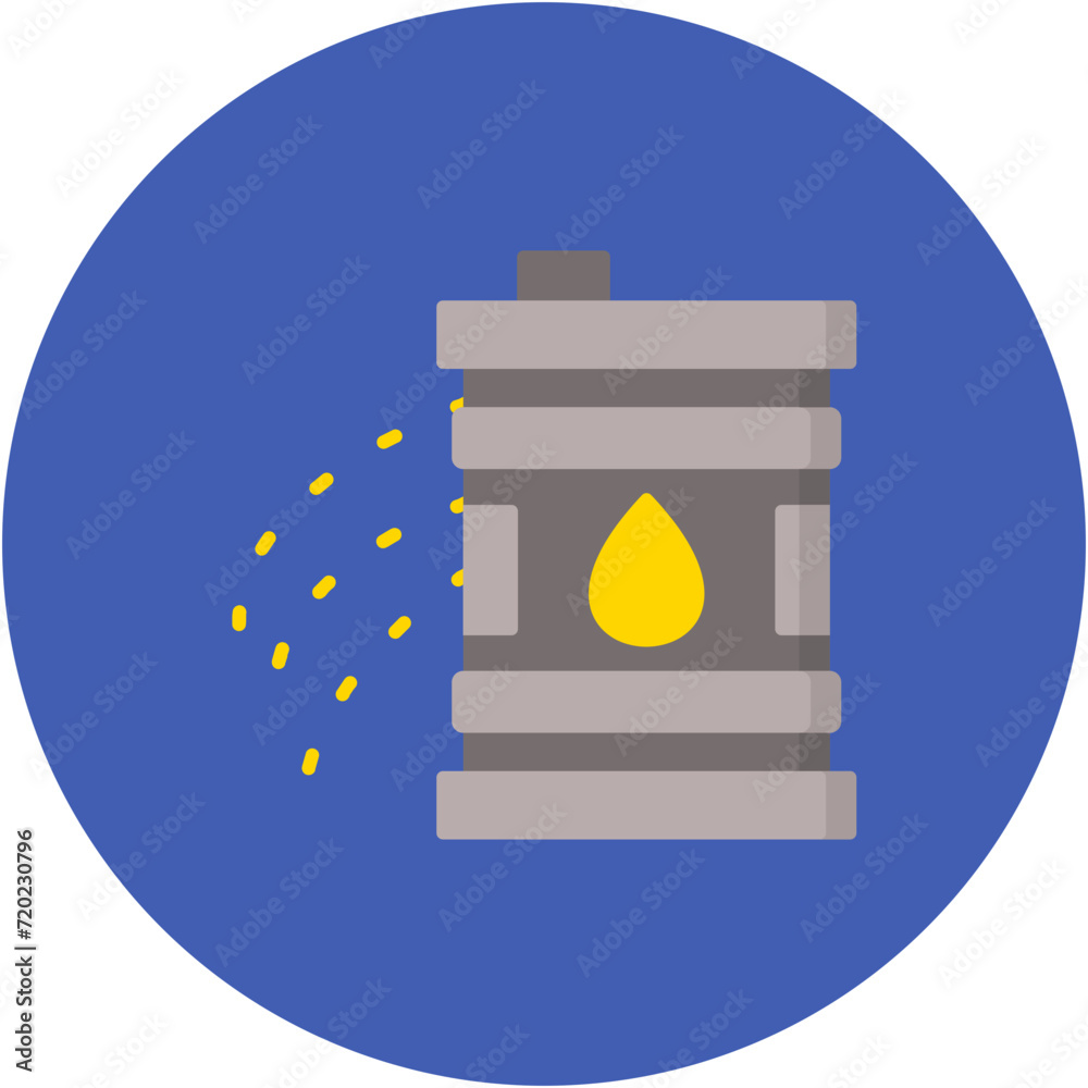 Barrel Leak icon vector image. Can be used for Petrol Industry. Barrel Leak icon vector image. Can be used for Petrol Industry.