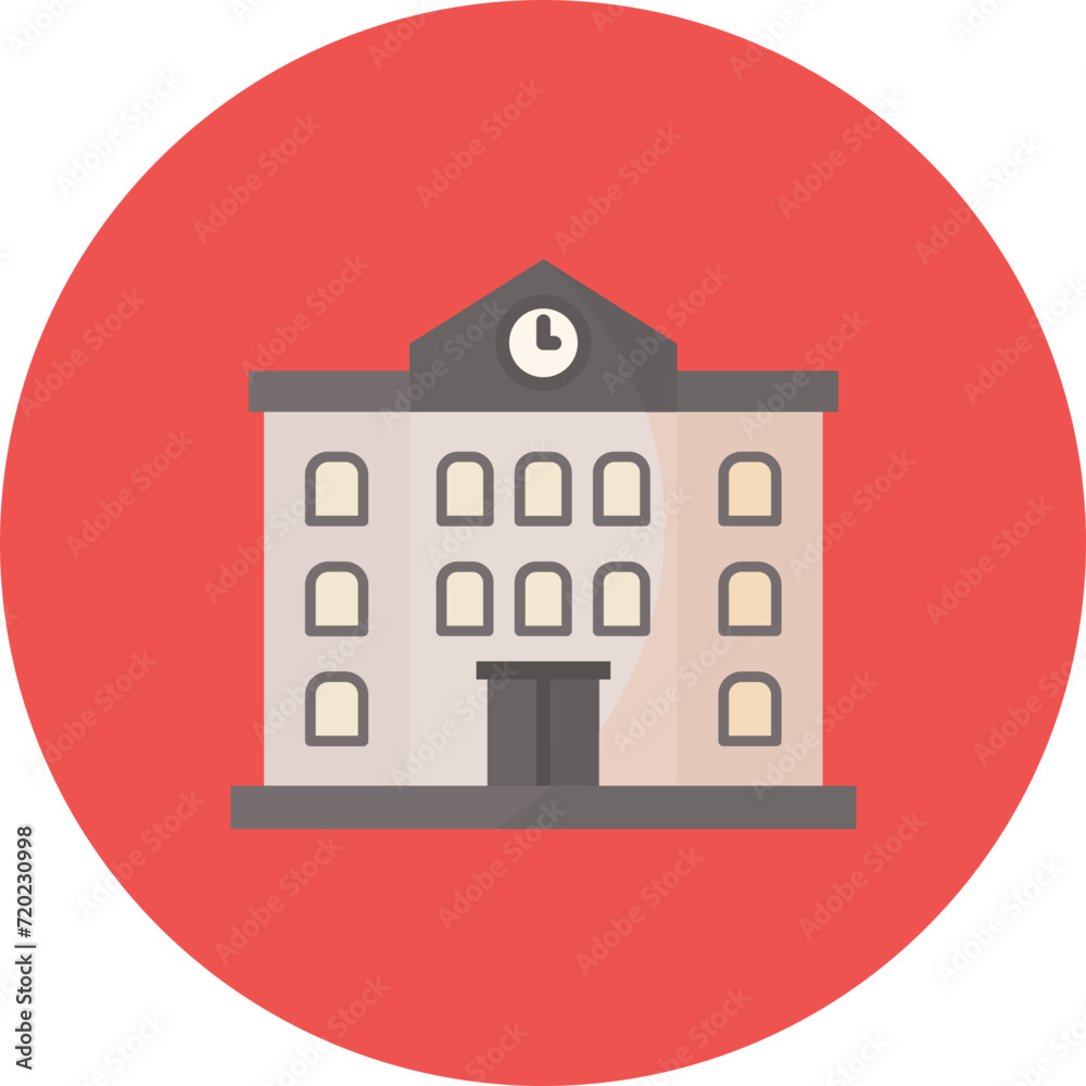 Old Building icon vector image. Can be used for History. Old Building icon vector image. Can be used for History.