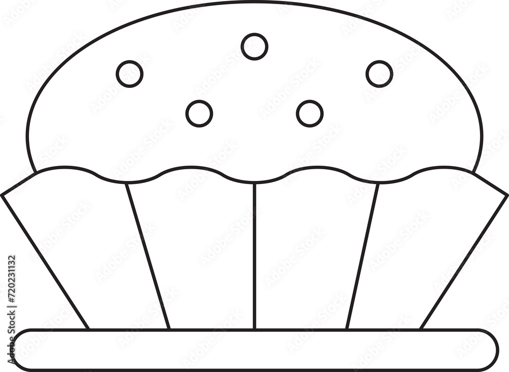 Cupcake Thin Line Icon
Cupcake Thin Line Icon