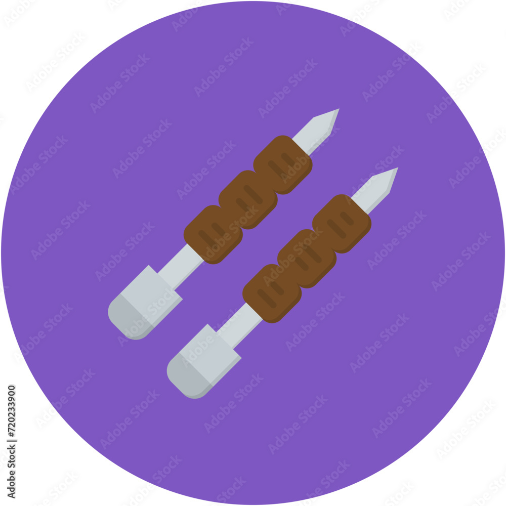 Kebab icon vector image. Can be used for Restaurant. Kebab icon vector image. Can be used for Restaurant.