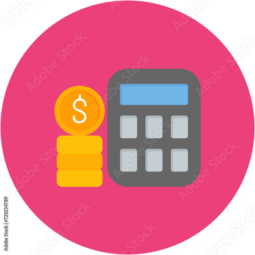 Costs icon vector image. Can be used for Accounting.