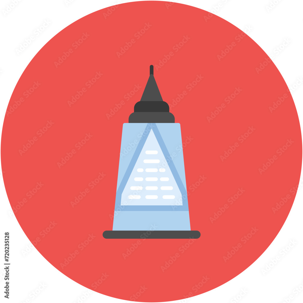 Trade Center icon vector image. Can be used for Accounting.