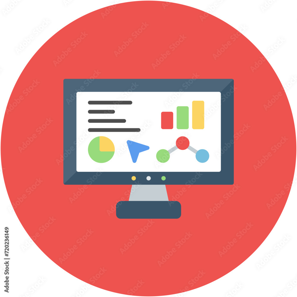 Monitoring icon vector image. Can be used for SEO and SEM. Monitoring icon vector image. Can be used for SEO and SEM.