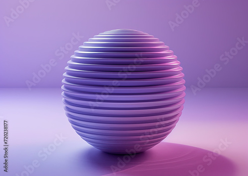 Spheres of Elegance  Abstract 3D Art in Pastel Tones