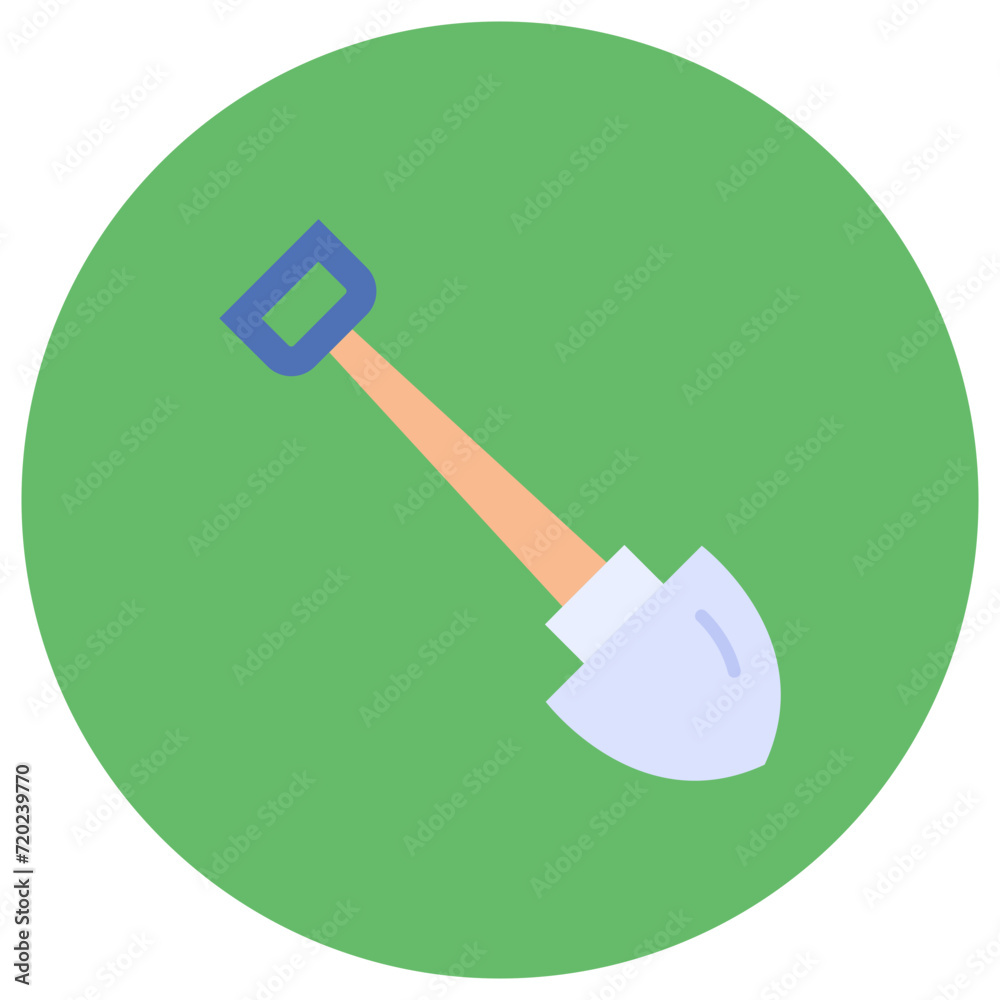 Shovel icon vector image. Can be used for Firefighter. Shovel icon vector image. Can be used for Firefighter.