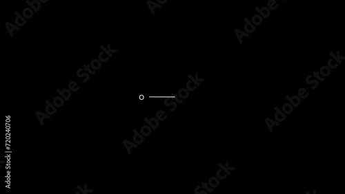 Simple abstract animation of a pendulum, clock