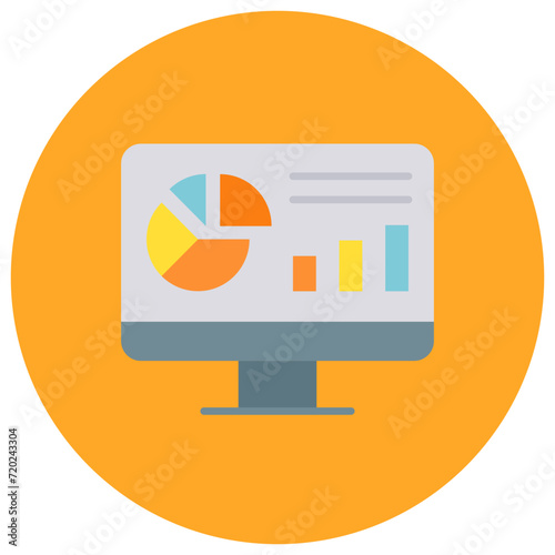 Website Dashboard icon vector image. Can be used for Web Hosting.