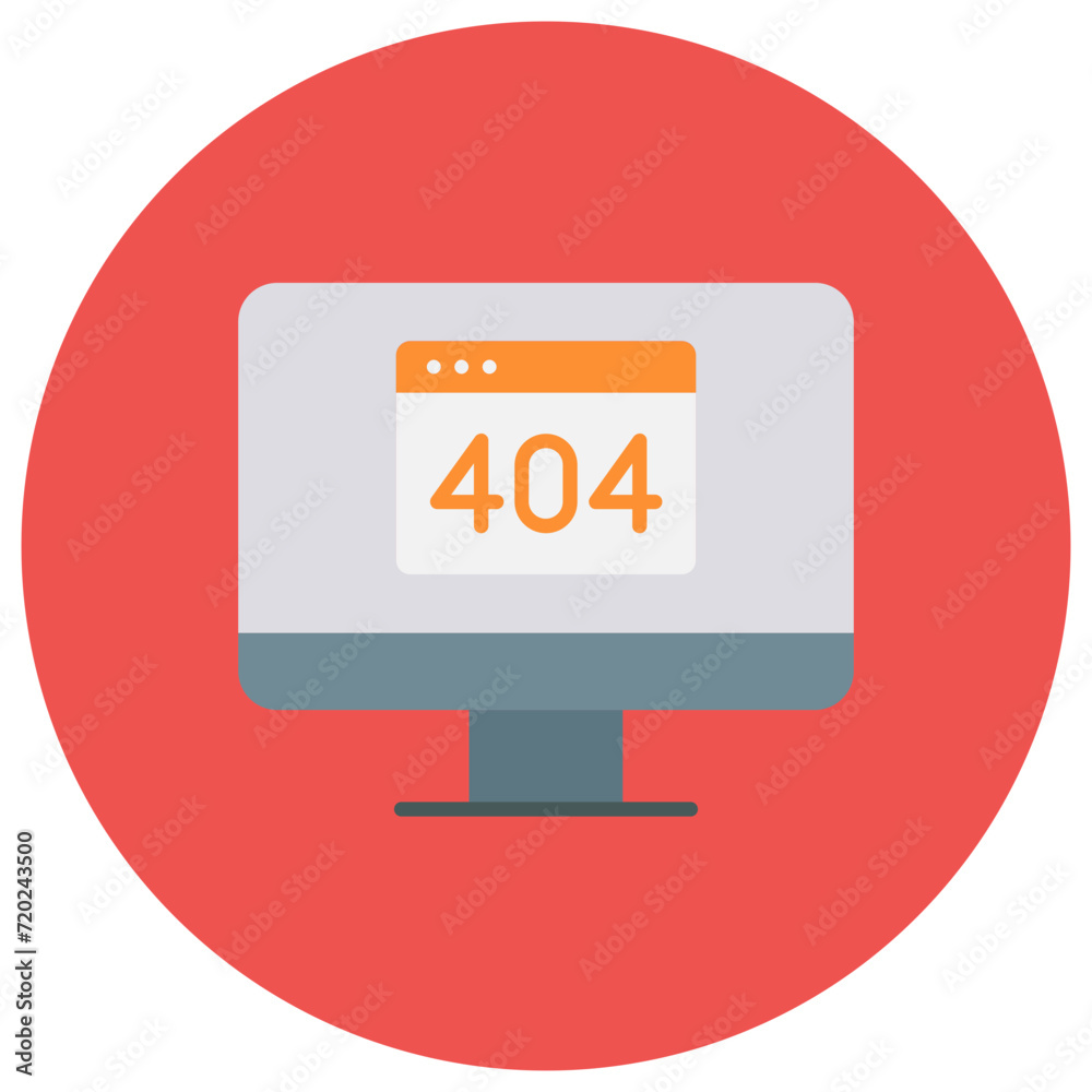404 Error icon vector image. Can be used for Web Hosting. 404 Error icon vector image. Can be used for Web Hosting.