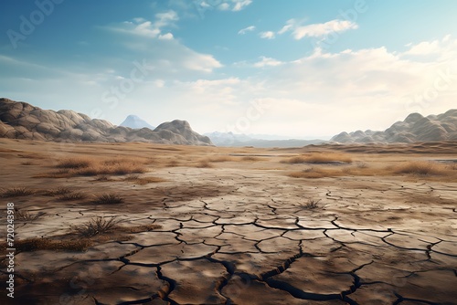 The Aftermath of Climate Change: A Desolate Landscape