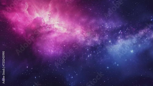 Loop animation of space galaxy footage