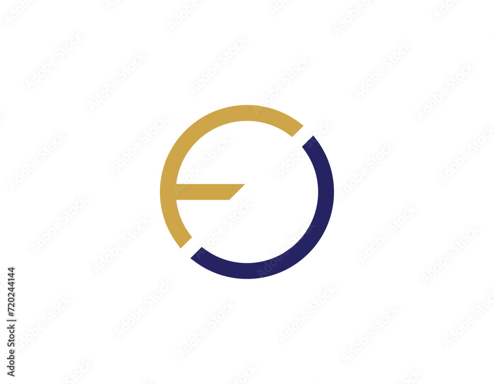 Simple Minimalist Initial Letter FC Logo Design Template Simple Minimalist Initial Letter FC Logo Design Template