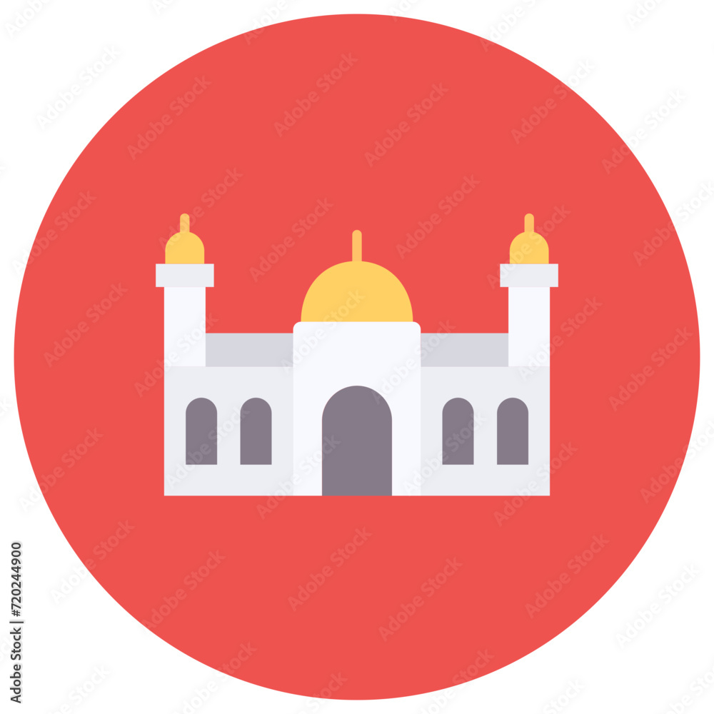 Mosque icon vector image. Can be used for Family Life. Mosque icon vector image. Can be used for Family Life.