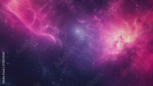 Loop animation of space galaxy footage