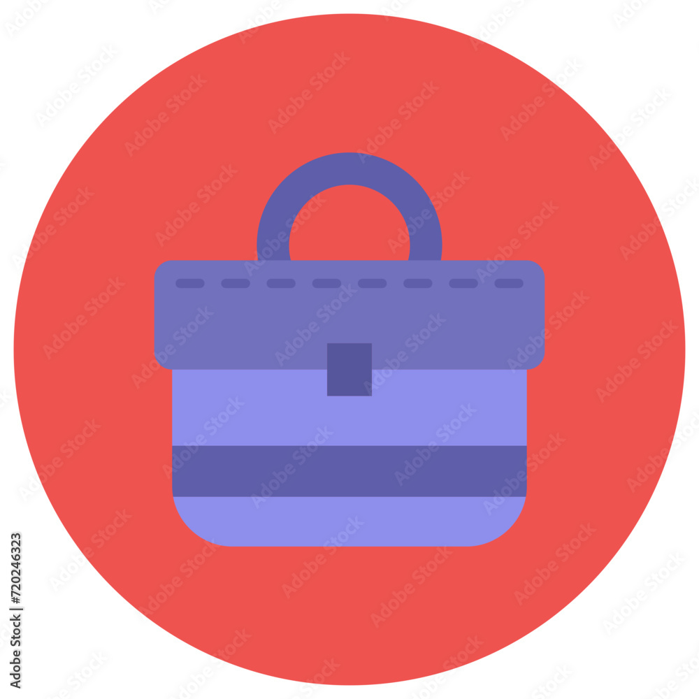 Briefcase icon vector image. Can be used for Education. Briefcase icon vector image. Can be used for Education.
