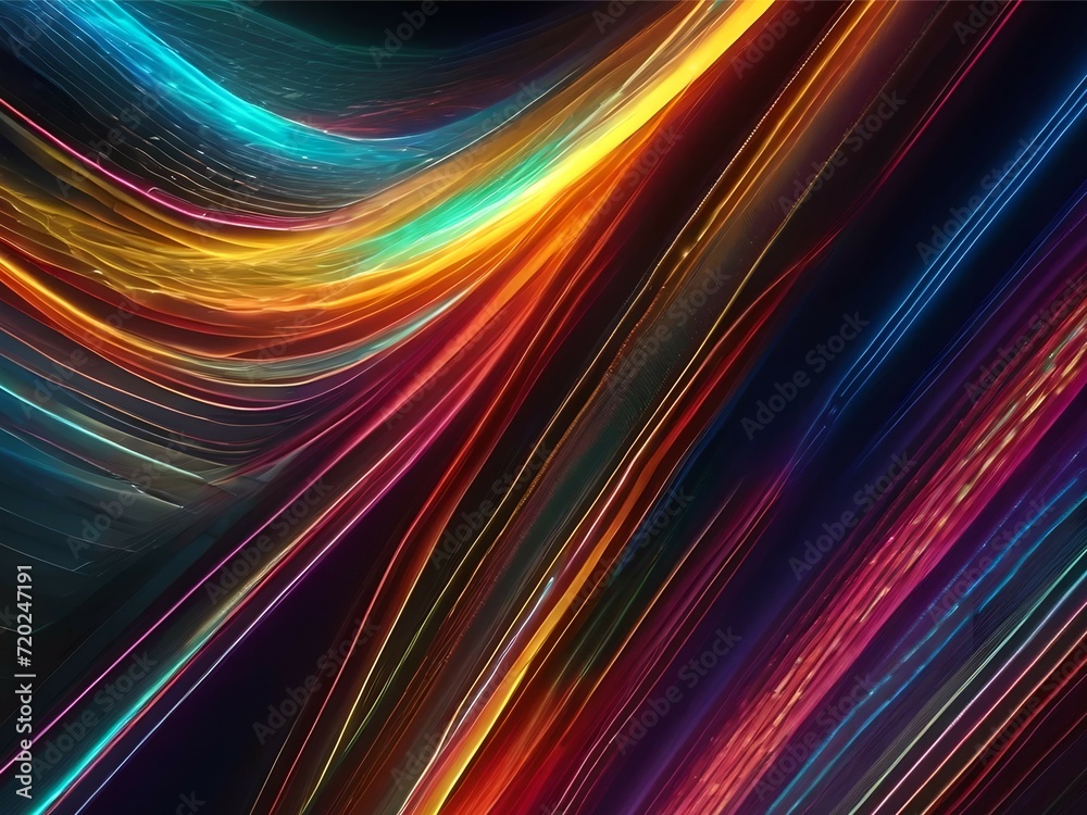 Abstrack Rainbow Line Universe Background Abstrack Rainbow Line Universe Background