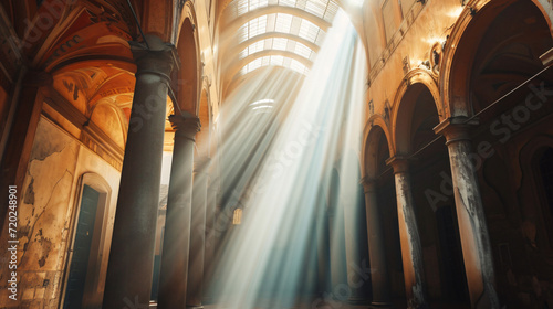 Rays of divine light