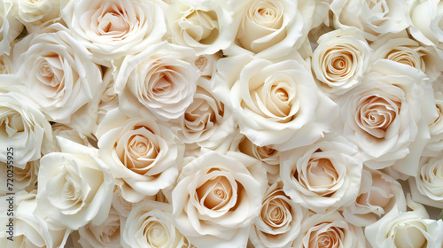 many white rose background