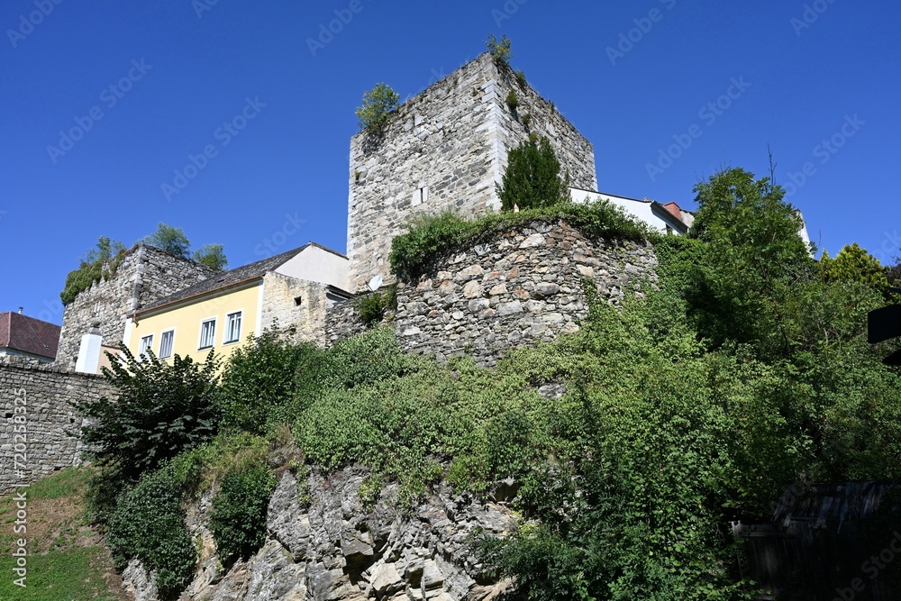 Stadtbefestigung von Drosendorf, Österreich, 07.09.2023