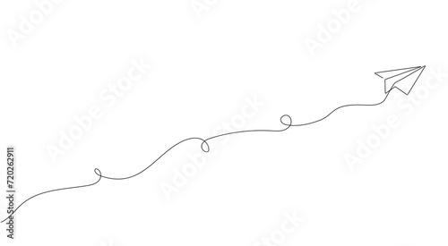 Heart in line art style, One continuous drawing Thin flourish border and romantic symbol of love in simple linear style.Valentine's Day. Can be used for background, postcard, decor, print, invitation