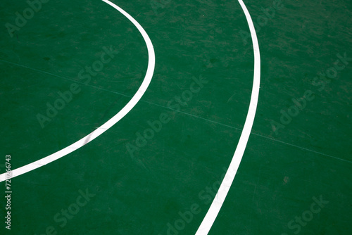 Fototapeta Naklejka Na Ścianę i Meble -  Modern basketball court floor design.