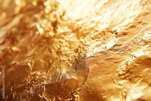 Shimmering gold foil texture as the backdrop, Gold texture background. High Resolution.