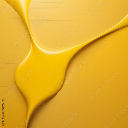 Abstract painted yellow art background
