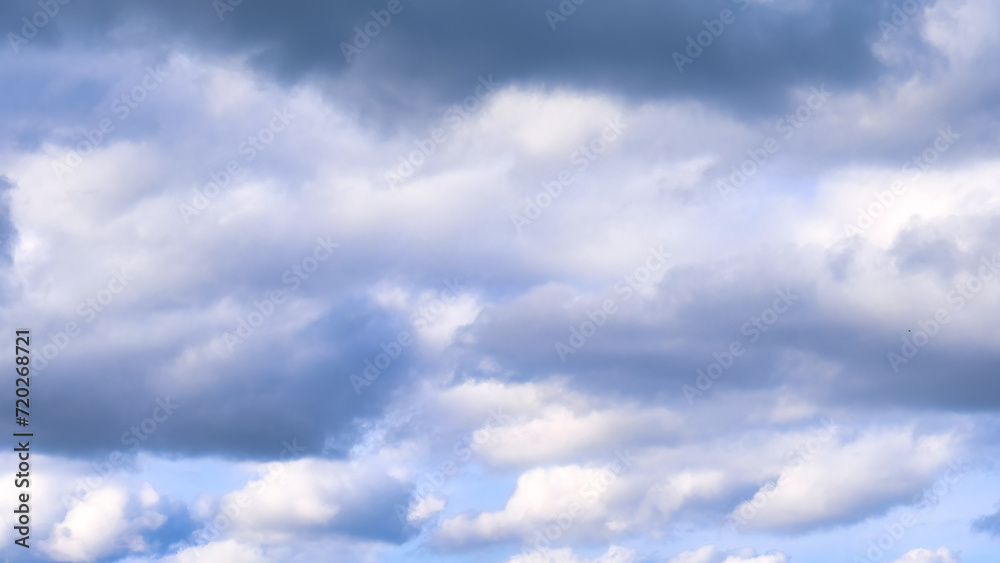 Fototapeta premium Cloudy sky background or design element