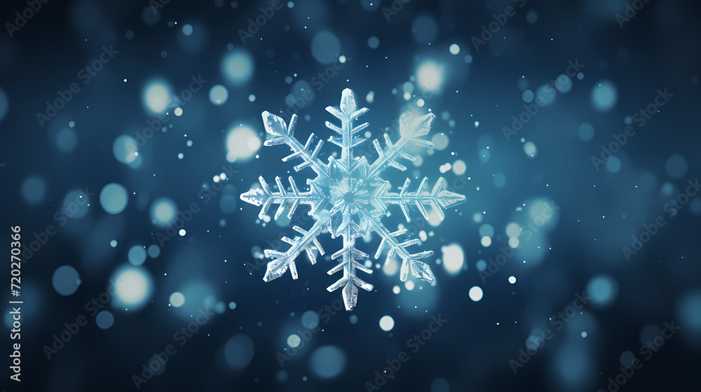 Beautiful winter Christmas glowing background with falling snowflakes, winter background Beautiful winter Christmas glowing background with falling snowflakes, winter background