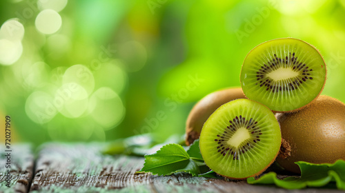 Juicy kiwi fruit