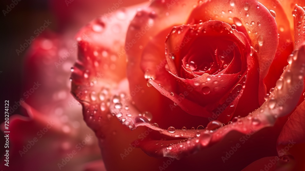 artificial intelligence macro image of a beautiful rose artificial intelligence macro image of a beautiful rose