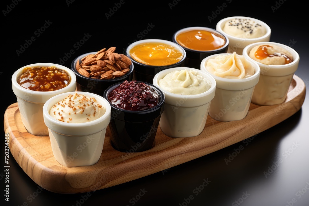 mixed snacks in boxes professional advertising food photography mixed snacks in boxes professional advertising food photography