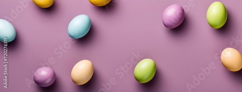 Colorful Assortment of Easter Eggs