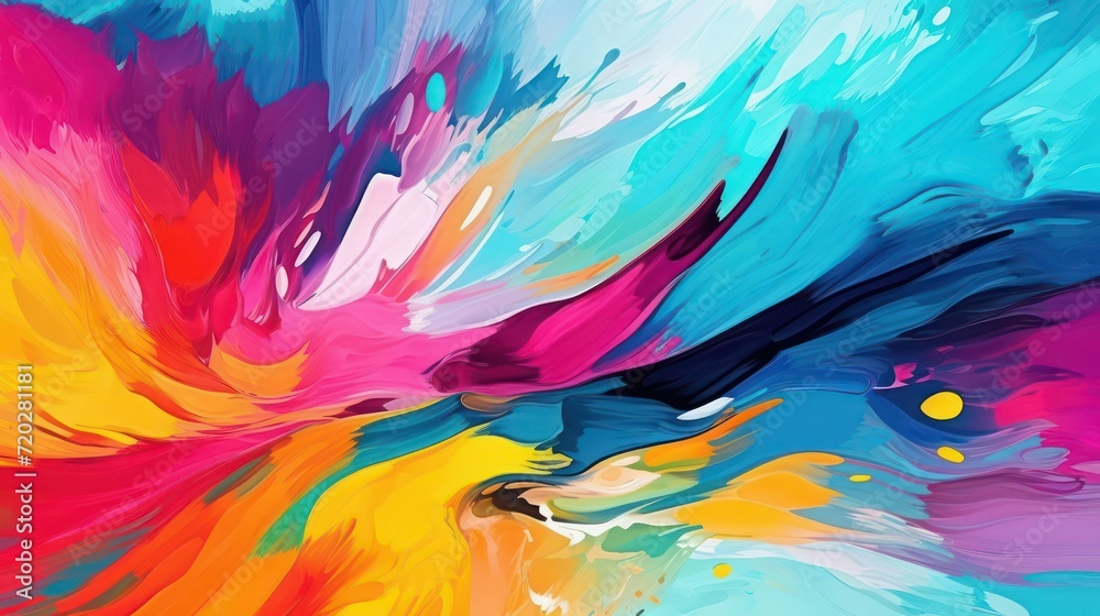abstract watercolor background with splash